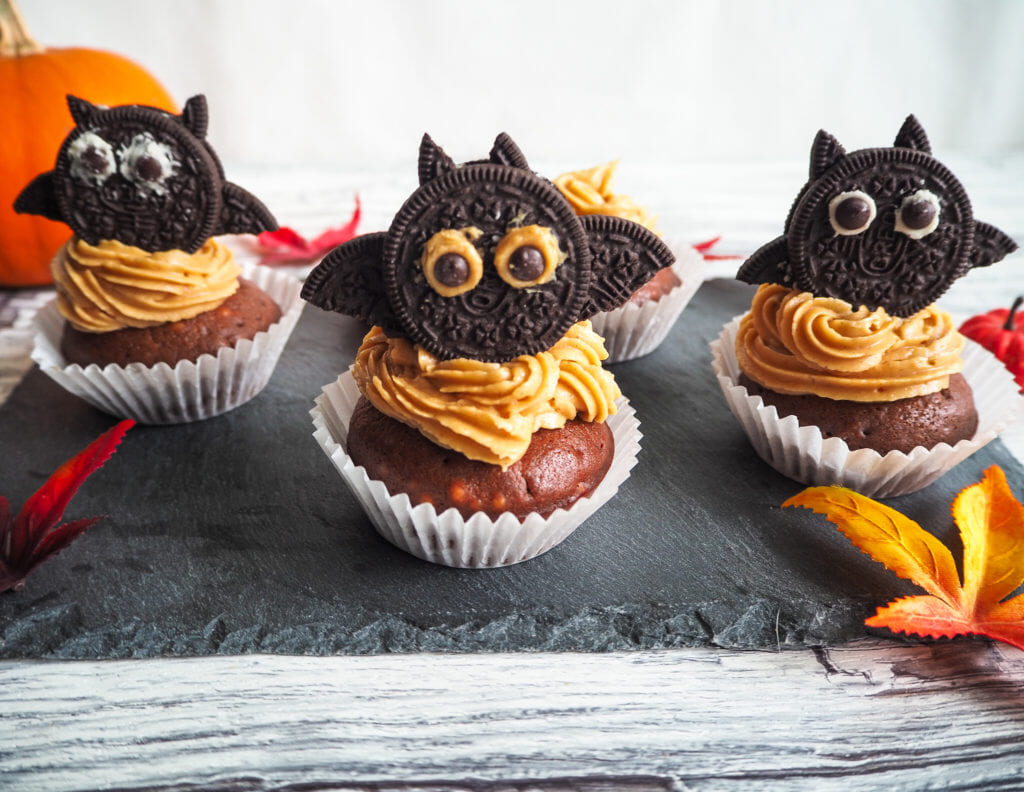 Bat Cupcakes