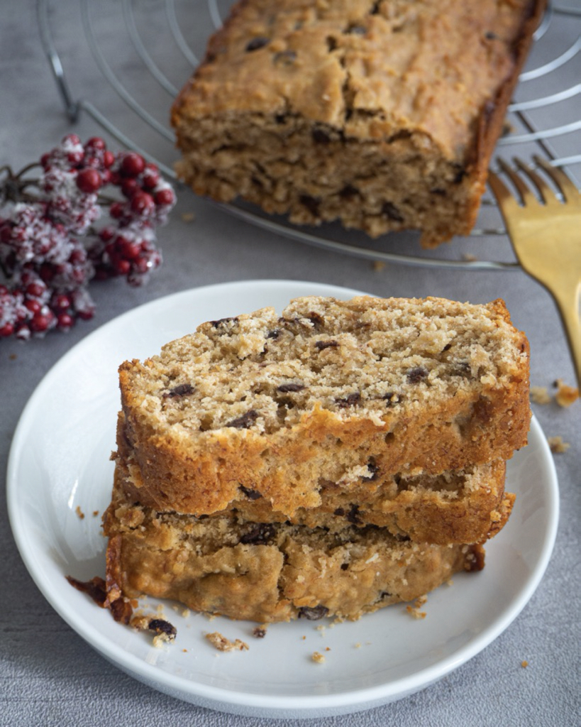 Eggless Banana Bread