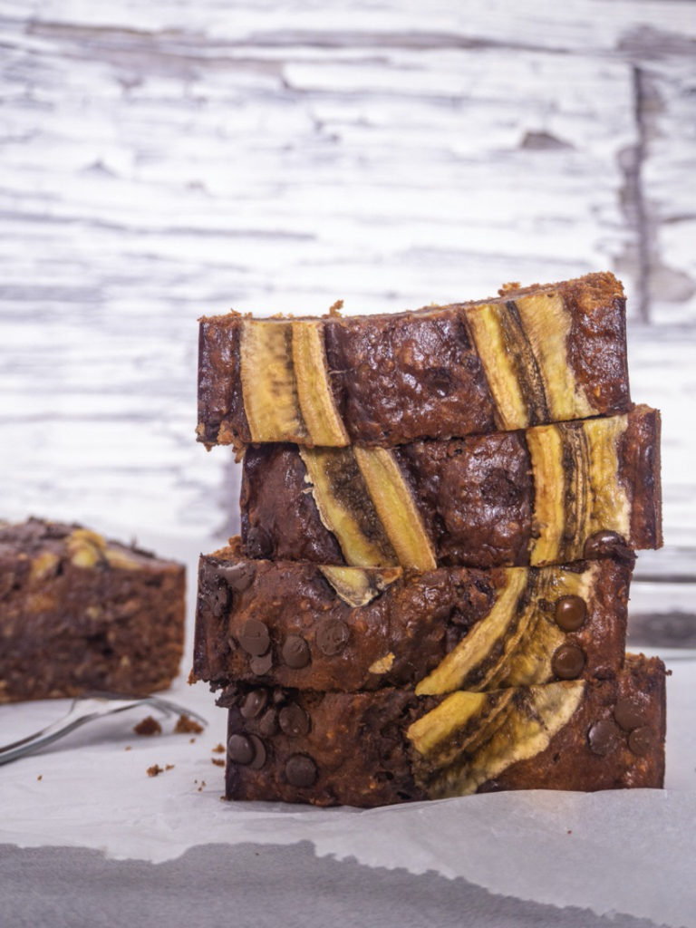 eggless vegan banana bread