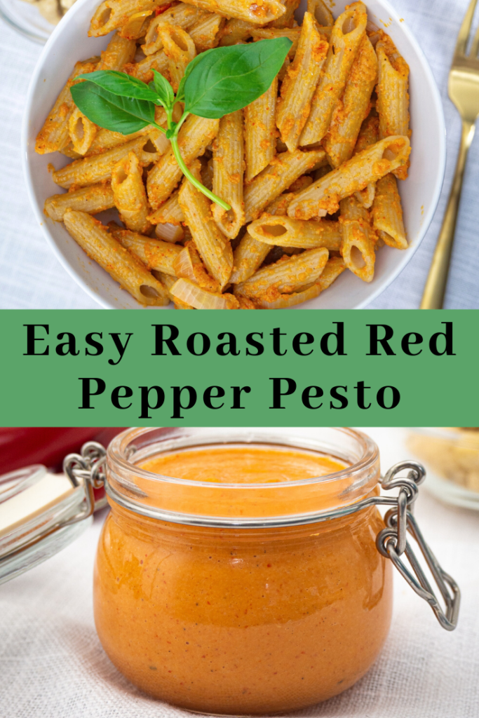 Easy Roasted Red Pepper Pesto