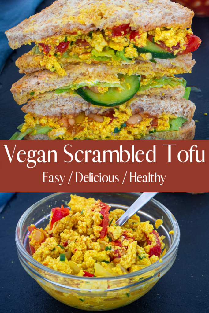 Vegan Scrambled Tofu Pinterest