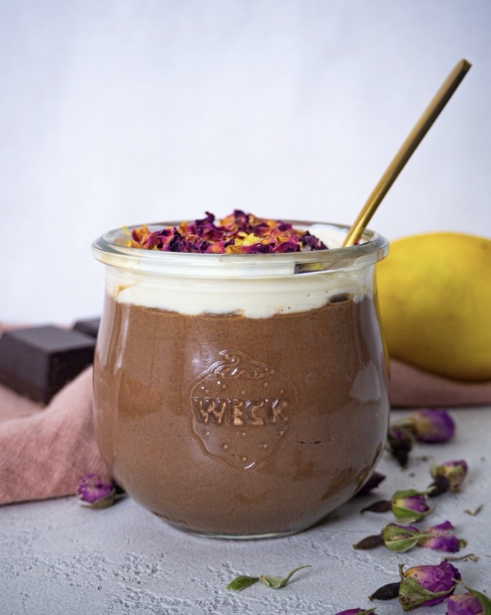 Chocolate Mousse with Tofu