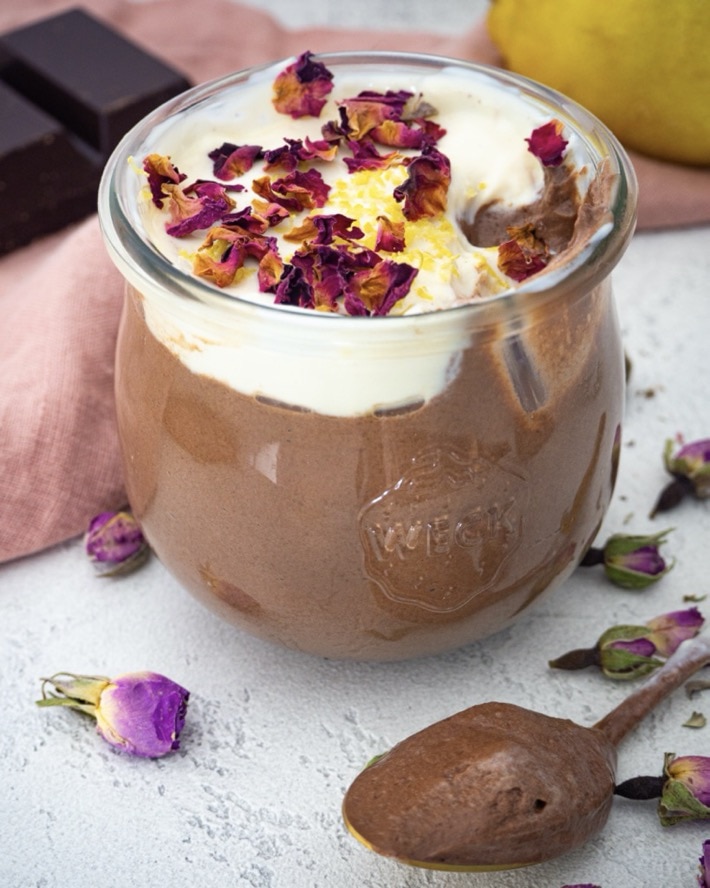 Chocolate Mousse with Silken Tofu