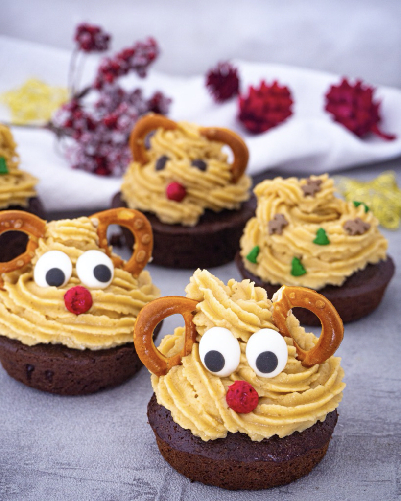 vegan gingerbread cupcakes