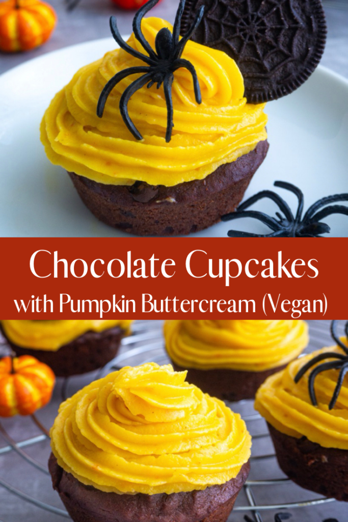 Chocolate Cupcakes with Buttercream Frosting Pint